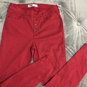 Old Navy Pants Red